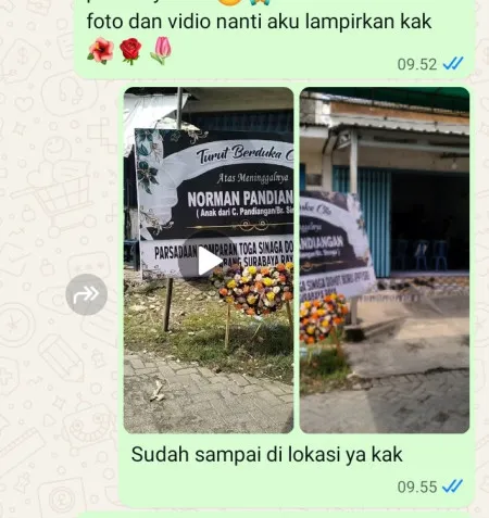 Pengiriman Karangan Bunga Wanasalam